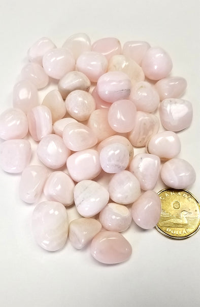 Tumbled Gemstones - Mangano (Pink) Calcite