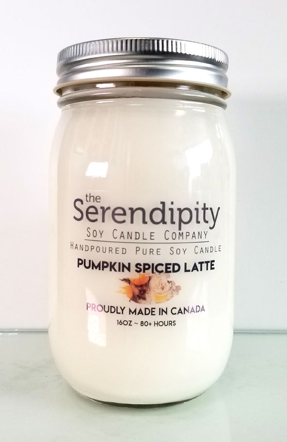 Pure Soy Wax Candle - Pumpkin Spiced Latte