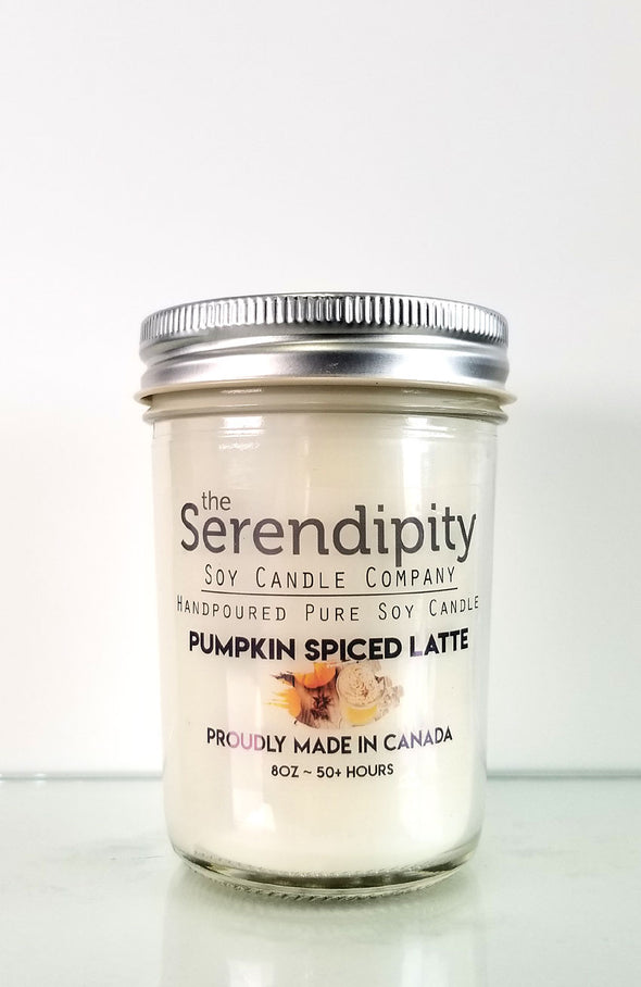 Pure Soy Wax Candle - Pumpkin Spiced Latte