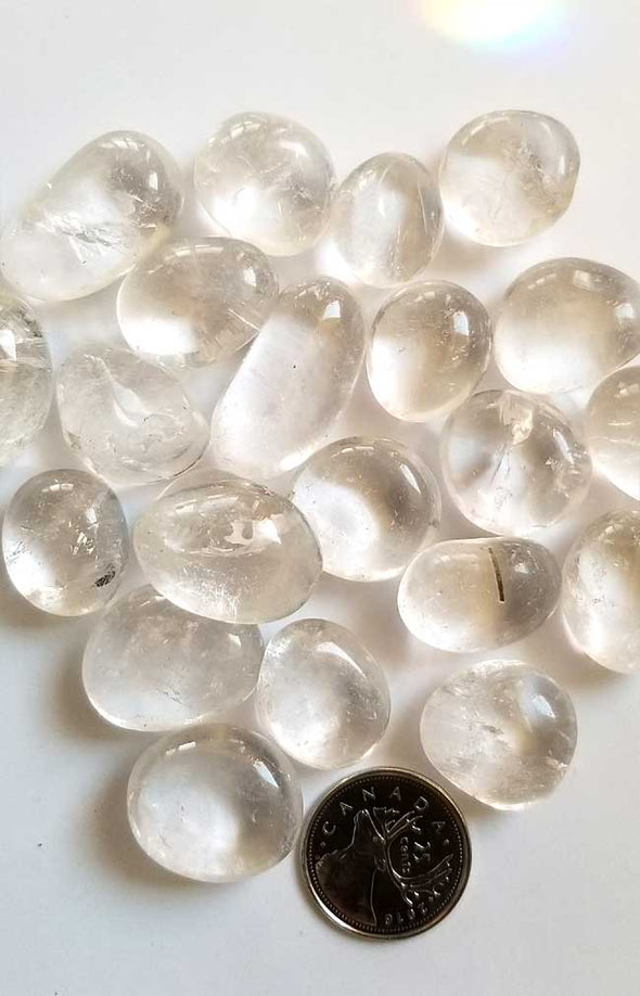 Tumbled Gemstones - Clear Quartz