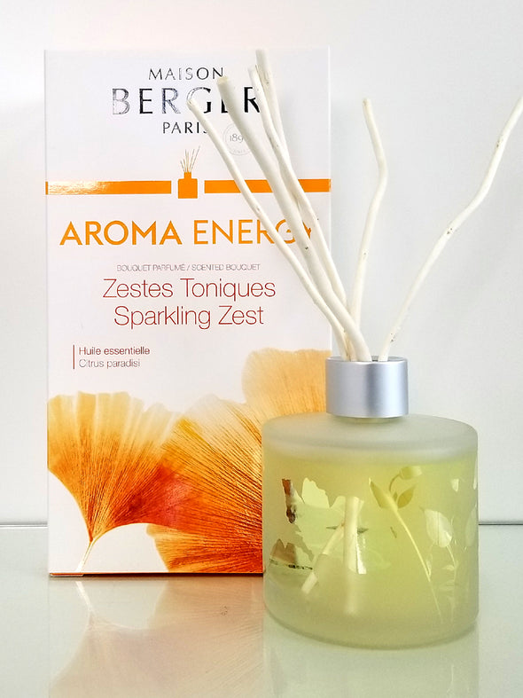 Pre-Filled Reed Diffuser ~ Aroma Energy