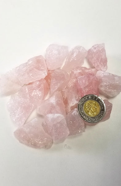 Rough Gemstones - Rose Quartz Chunks (Small)