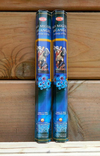 HEM Incense Hex Tube 20 Sticks - San Miguel (Archangel Michael)