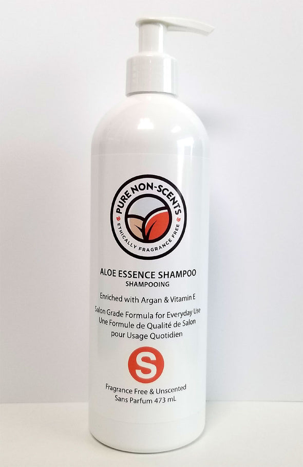 Pure Non-Scents Aloe Essence Shampoo with Vitamin E & Argan (473ml)