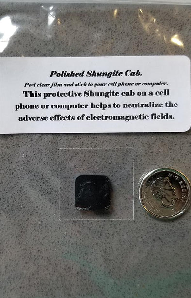 Polished Gemstones - Shungite Cab - Square