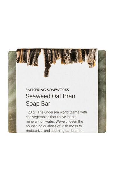 Saltspring Soapworks - Seaweed Oat Bran Bar Soap