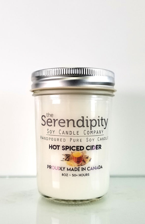 Pure Soy Wax Candle - Hot Spiced Cider