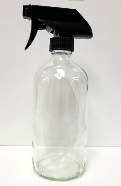 Clear Glass Spray Bottle - 500 ml