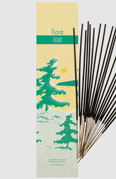 Flore Cedar Incense Sticks
