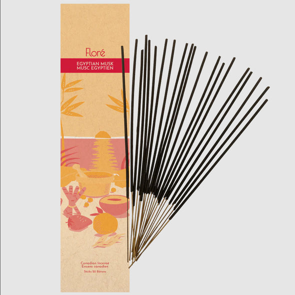 Flore Egyptian Musk Incense Sticks