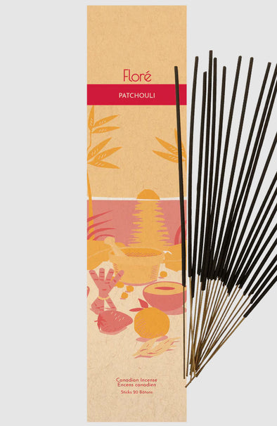 Flore Patchouli Incense Sticks