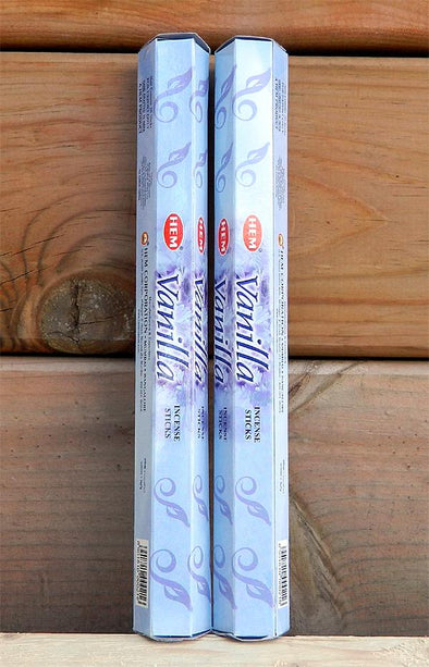 HEM Incense Hex Tube 20 Sticks - Vanilla