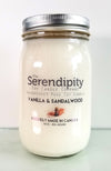 Pure Soy Wax Candle - Sandalwood & Vanilla