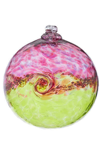 Van Glow Ornament ~ Cranberry / Lime