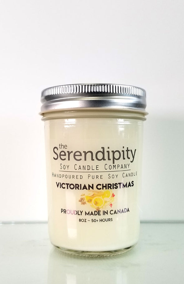 Pure Soy Wax Candle - Victorian Christmas