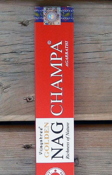 Golden Nag Champa Incense 15 gram