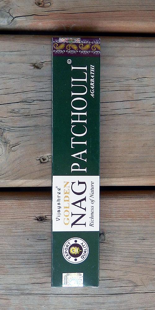 Golden Nag Patchouli Incense 15 gram