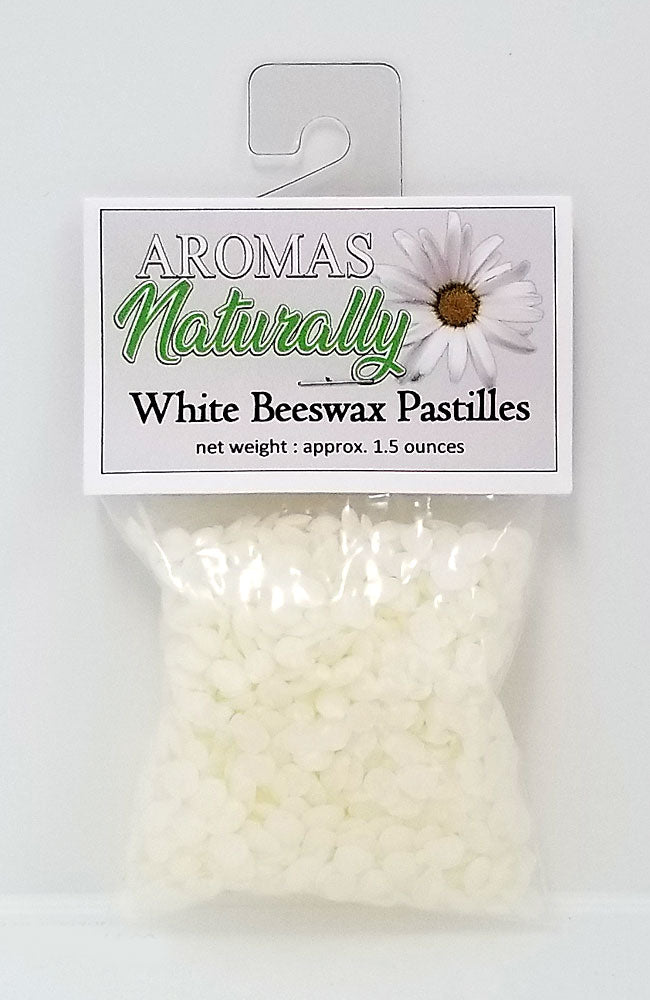 White Beeswax Pastilles - 1.5 oz – Aromas Naturally
