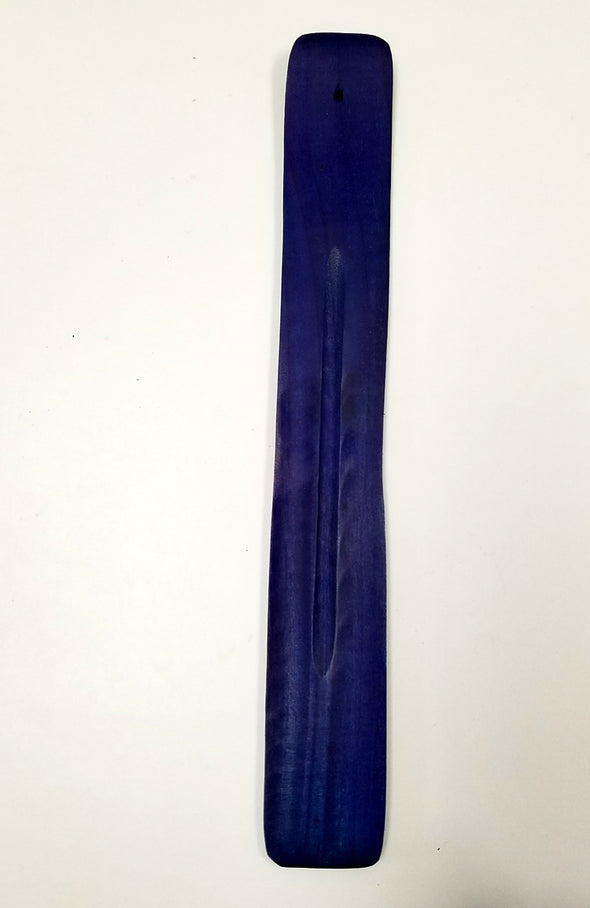 Wood Incense Holder - Purple